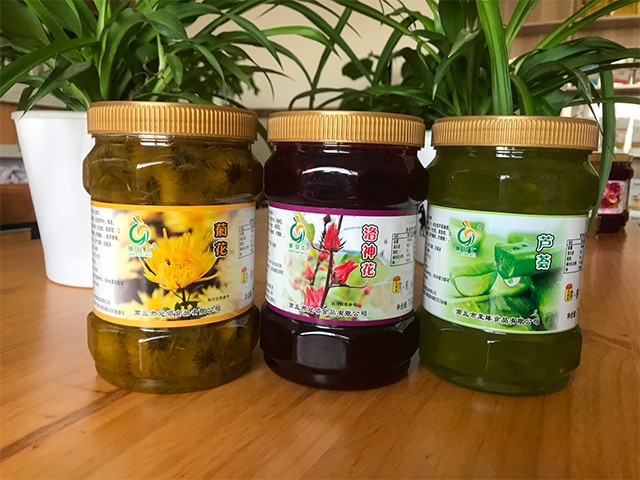 菊花花茶、洛神花花茶、蘆薈花茶